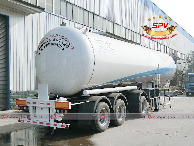 40,000 Litres LPG Tanker Semi-trailer-RB